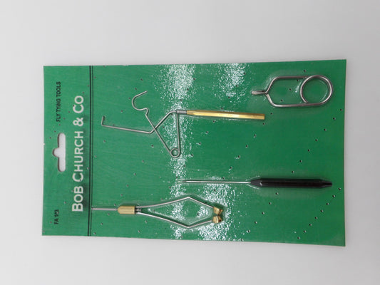 Bob Church 4 Piece Fly Tying Kit