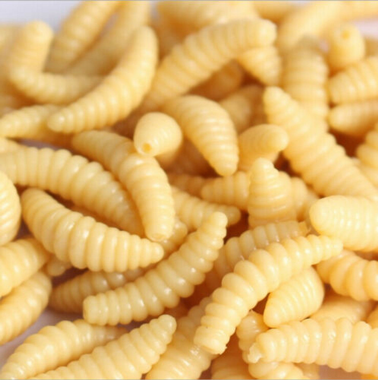 50 Artificial Soft Imitation Bait Maggots
