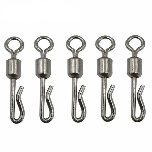 50 x QUICK CHANGE FLEXI RING SWIVELS SIZE 7 to 12
