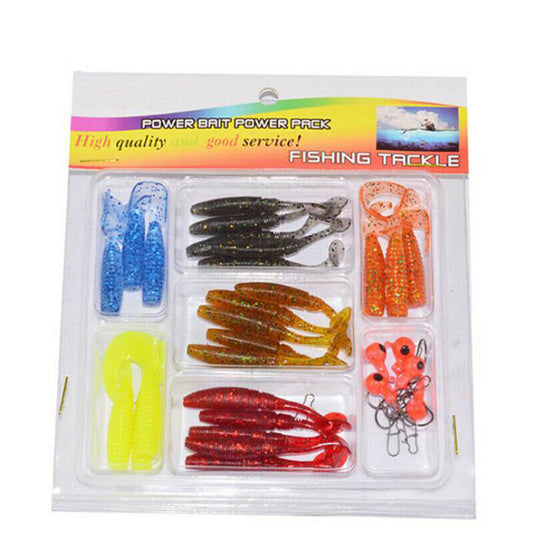 34X Savage Worm Soft Fishing Baits