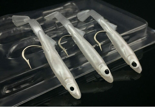 3X 5.5cm White Savage Lures