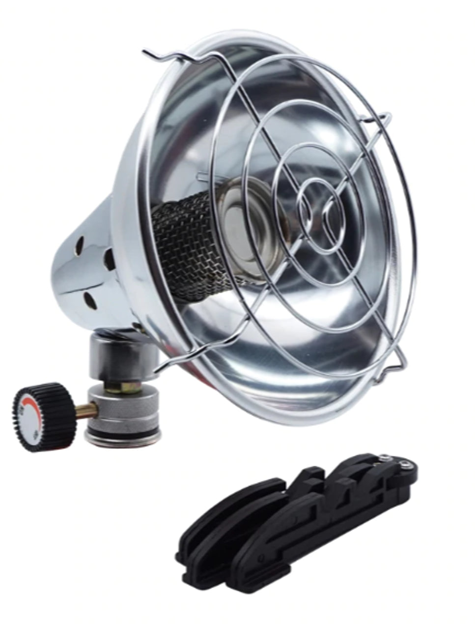 Circular Portable Gas Bivvy Heater with Stand