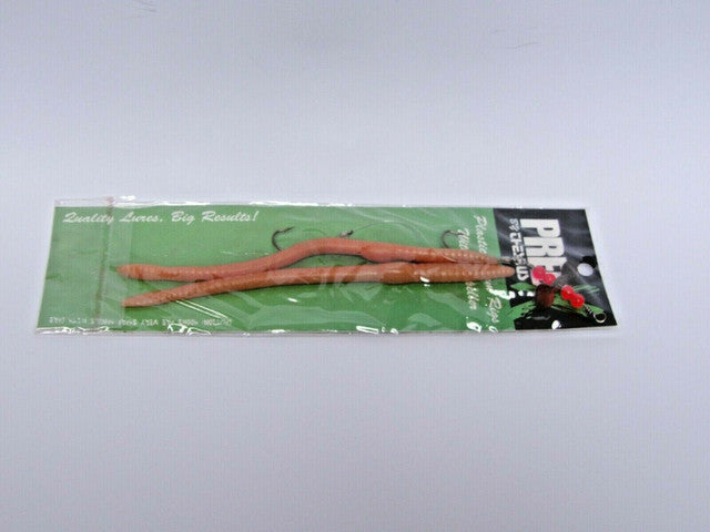 2x Plastic Earth Worm Lures