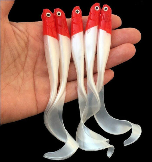 5 Curly Tail Grub Lures