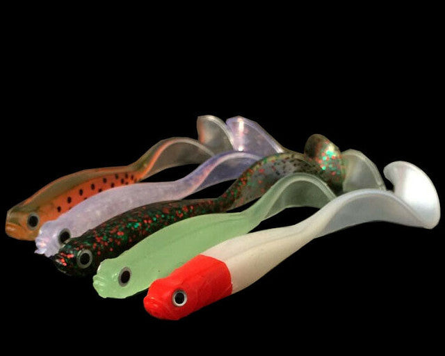 5 Curly Tail Grub Lures