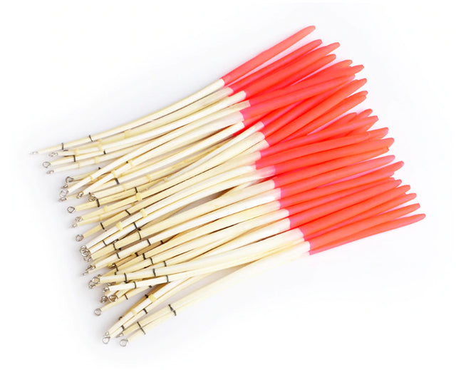 10 Traditional Peacock Quill Floats
