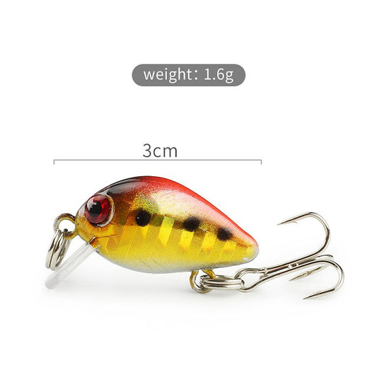 10 Micro Small Mini Shallow Fishing Lures