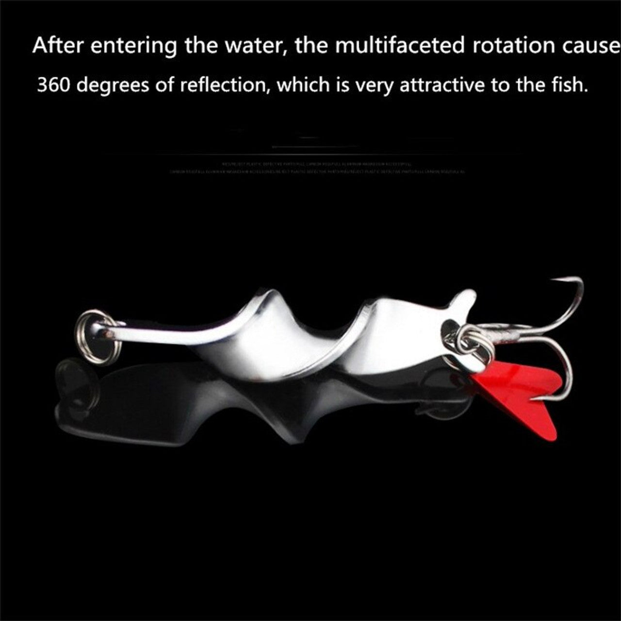 Silver Spinner Lure