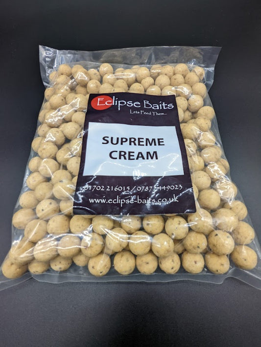 Eclipse Baits Supreme Cream Boilies Shelf Life