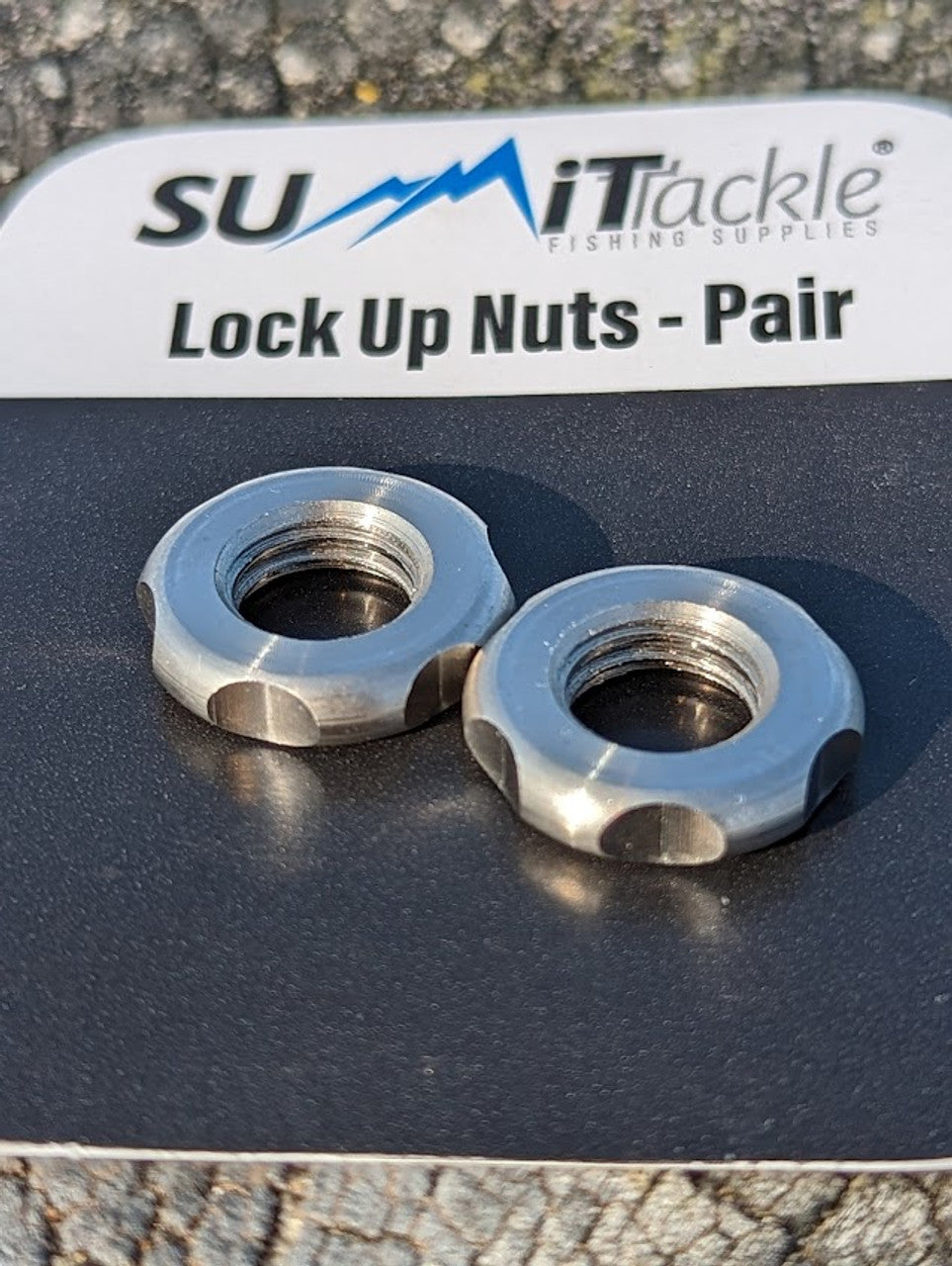 Summit Tackle Lock Up Nuts - Pair