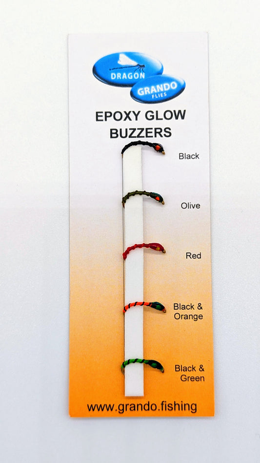 Dragon Epoxy Glow Buzzers Fishing Flies
