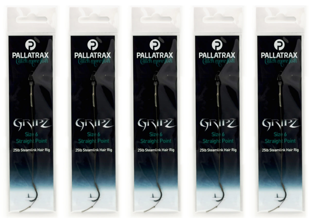 Pallatrax Ready Tied Hair Rigs Straight Point