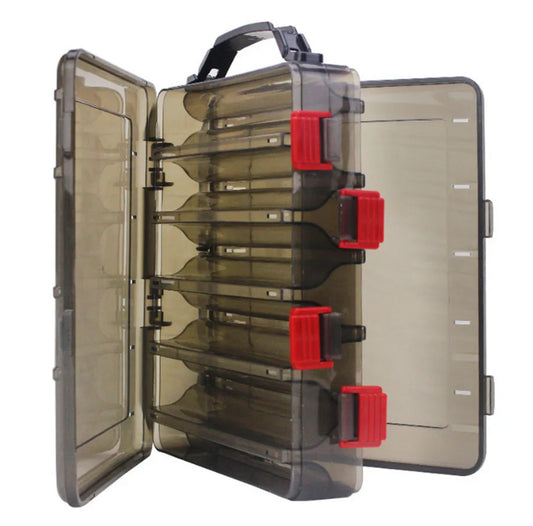 Double Sided Fishing Lure Tackle Box