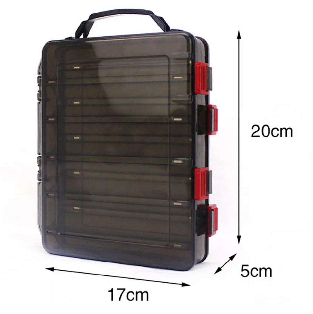 Double Sided Fishing Lure Tackle Box