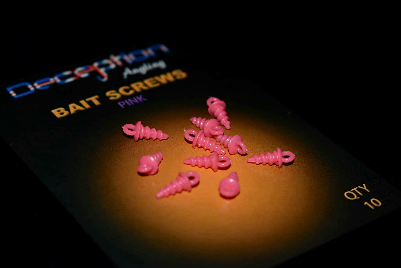 Deception Angling Pink Bait Screws