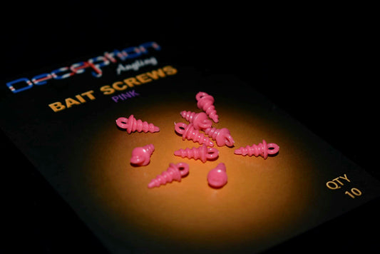 Deception Angling Pink Bait Screws