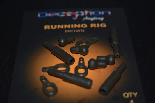 Deception Angling Running Rig Kit Brown and Green