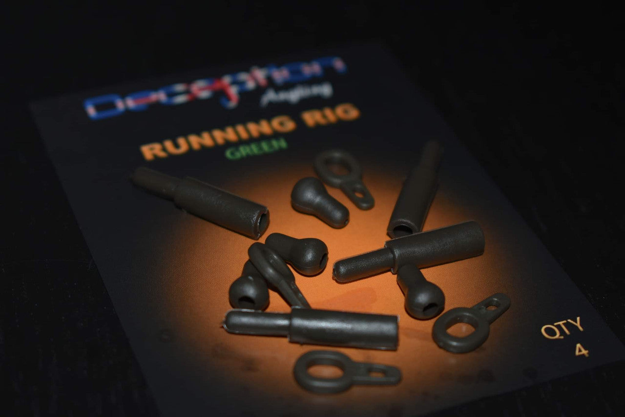 Deception Angling Running Rig Kit Brown and Green