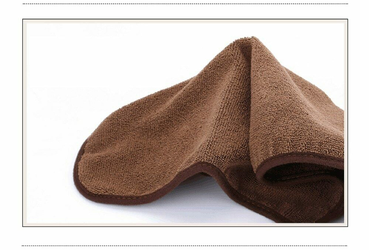 Blue/Brown Angling Hand Towel