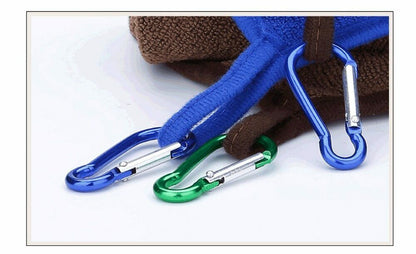 Blue/Brown Angling Hand Towel