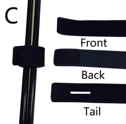 2pcs Fishing Rod Wrap Bands (6 Colours)