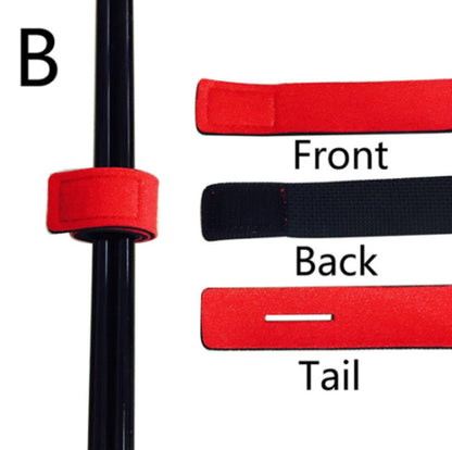 2pcs Fishing Rod Wrap Bands (6 Colours)