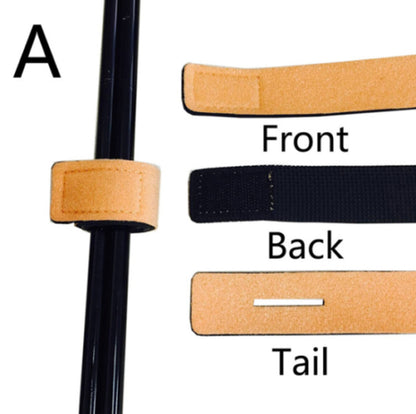 2pcs Fishing Rod Wrap Bands (6 Colours)