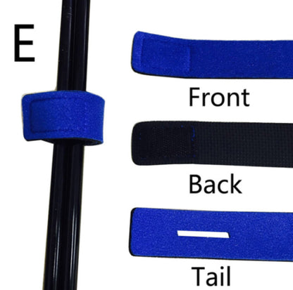 2pcs Fishing Rod Wrap Bands (6 Colours)
