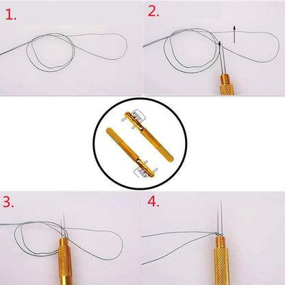 Gold Hook Tying Tool