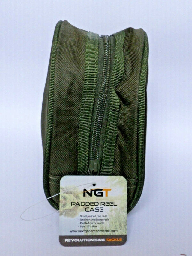 5x NGT Deluxe Green Big Pit Reel Case