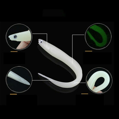5pcs Sandeel Savage Real Eel Fishing Lure