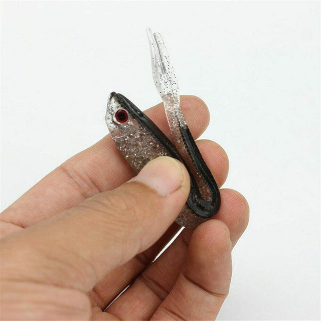 5 x Silver Sea Minnow Lures
