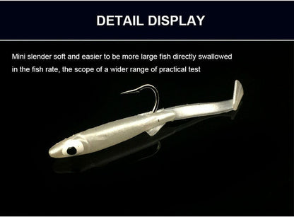 3X 5.5cm White Savage Lures