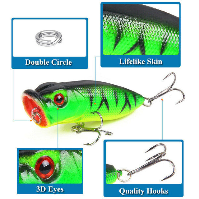 Crank Topwater Popper