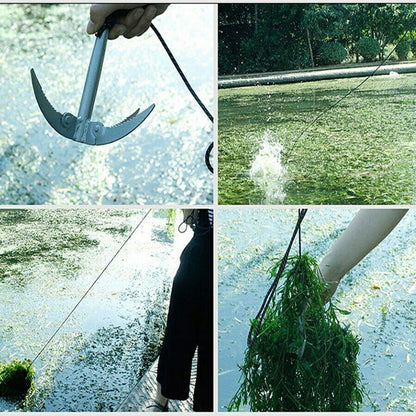 POND WEED RAKE FOLDING GRAPPLING HOOK
