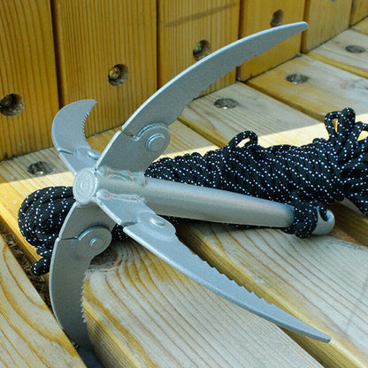 POND WEED RAKE FOLDING GRAPPLING HOOK