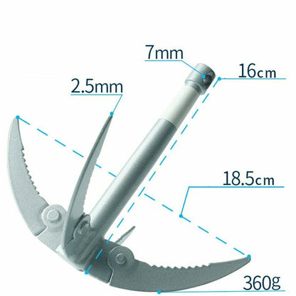 POND WEED RAKE FOLDING GRAPPLING HOOK