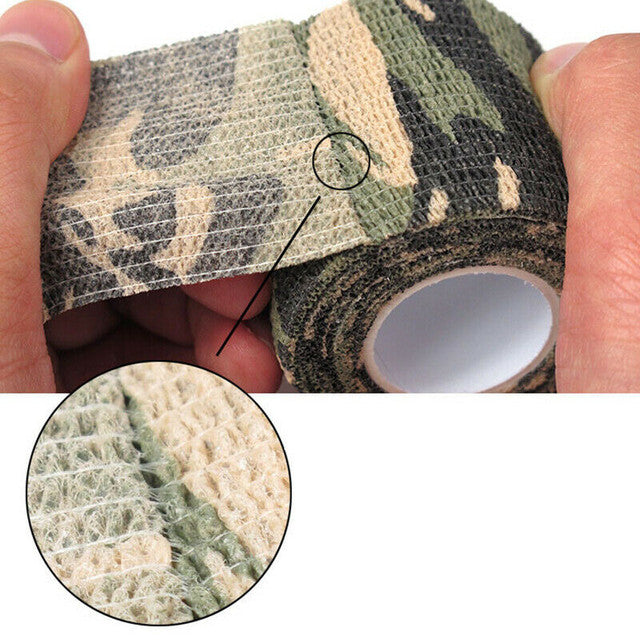 Fishing Rod Handle Camo Tape Wrap 4.5m x 5cm