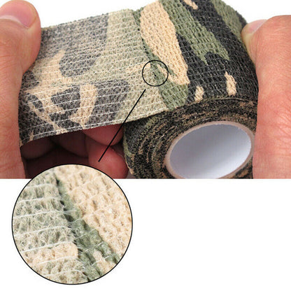 Fishing Rod Handle Camo Tape Wrap 4.5m x 5cm