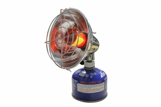 Circular Portable Gas Bivvy Heater with Stand