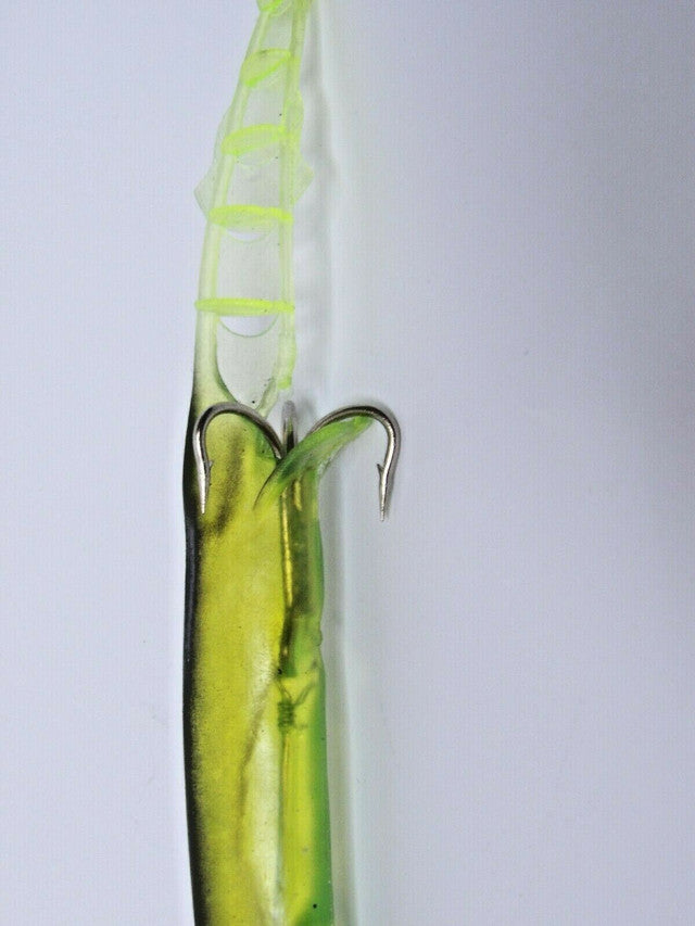 2X Saltwater Sandeel Curly Tail Lures