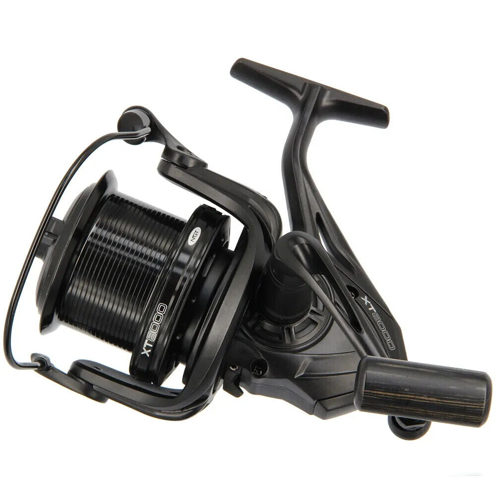 NGT XT-8000 Big Pit Reel Carp Fishing Black Front Quick Drag X1 X2 X3 – Fishing in Tackle