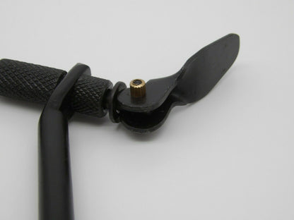 New AA Black Fly Tying Vice Fully Rotatable Tying Flies Clamp Lever Tool Kit