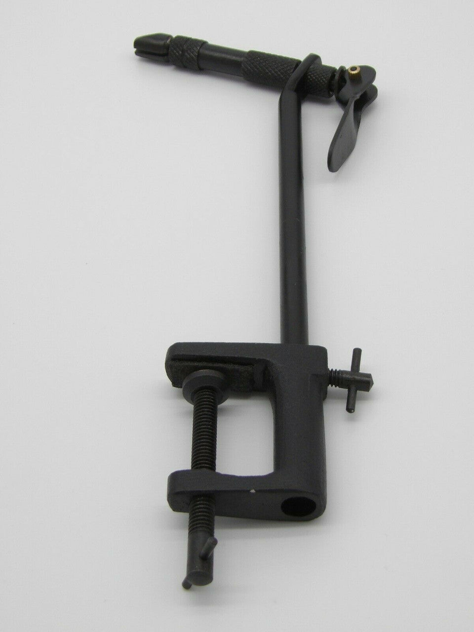 New AA Black Fly Tying Vice Fully Rotatable Tying Flies Clamp Lever Tool Kit