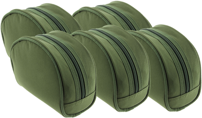 5x NGT Deluxe Green Big Pit Reel Case