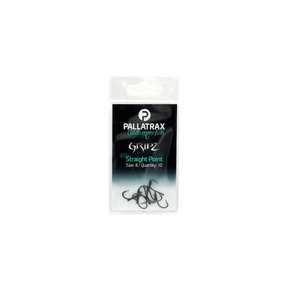 Pallatrax Gripz Wide Gape Hooks