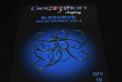 Deception Angling D-XCurve Hooks