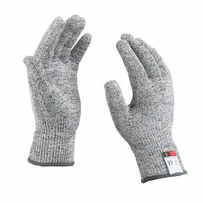 Pair of Metal Bite Proof Unhooking Gloves Pike Sea Fishing Rage Resistant Gear