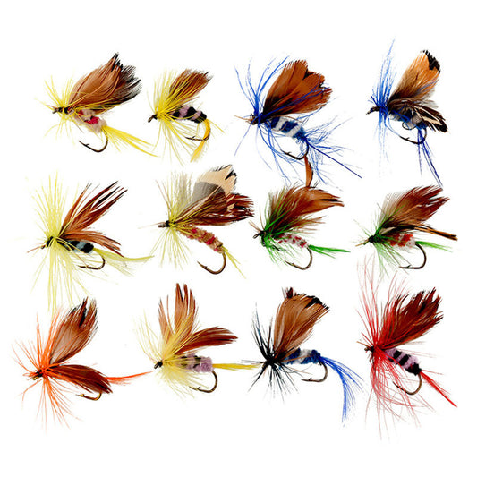 12 Fishing Flies Nymph Insect Flies
