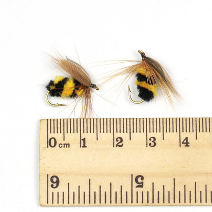 10 New Bionic Bumble Bee Wasp Fly Fishing Flies